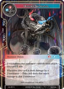 Demonic Instigator - Legacy Lost - Force of Will card