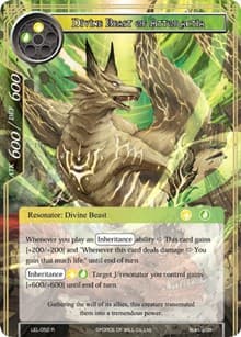 Divine Beast of Attoractia - Legacy Lost - Force of Will card
