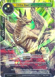 Divine Beast of Attoractia (Full Art) - Legacy Lost - Force of Will card