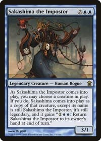 Sakashima the Impostor - Saviors of Kamigawa - Magic: The Gathering card