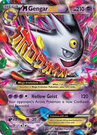 M Gengar EX - XY Promos - Pokemon card