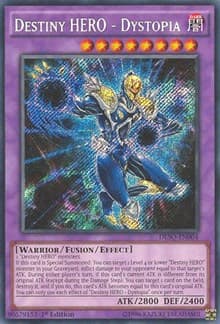 Destiny HERO - Dystopia - Destiny Soldiers - YuGiOh card