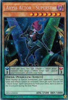 Abyss Actor - Superstar - Destiny Soldiers - YuGiOh card