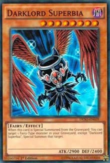 Darklord Superbia - Destiny Soldiers - YuGiOh card