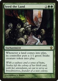 Seed the Land - Saviors of Kamigawa - Magic: The Gathering card