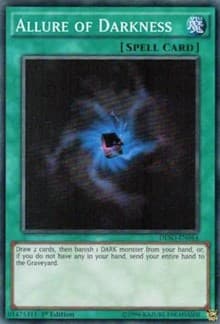Allure of Darkness - Destiny Soldiers - YuGiOh card