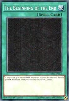 The Beginning of the End - Destiny Soldiers - YuGiOh card
