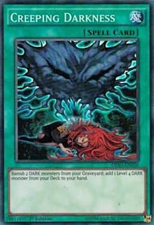 Creeping Darkness - Destiny Soldiers - YuGiOh card