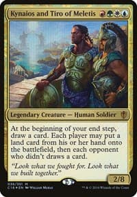 Kynaios and Tiro of Meletis (Commander 2016) - Oversize Cards - Magic: The Gathering card