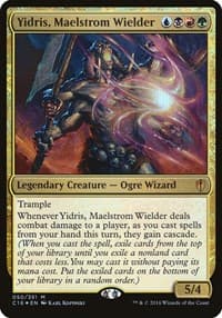 Yidris, Maelstrom Wielder (Commander 2016) - Oversize Cards - Magic: The Gathering card