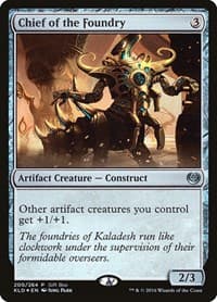 Chief of the Foundry - Gift Boxes and Promos - Magic: The Gathering card