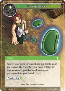 Planting Beans - Legacy Lost - Force of Will card