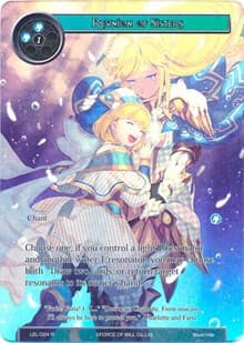 Reunion of Sisters (Full Art) - Legacy Lost - Force of Will card