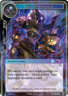 Ghost of Attoractia - Legacy Lost - Force of Will card