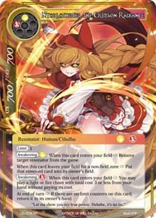 Nyarlathotep, the Crimson Radiance - Legacy Lost - Force of Will card
