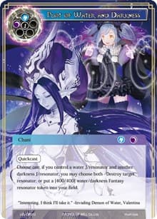 Plot of Water and Darkness - Legacy Lost - Force of Will card