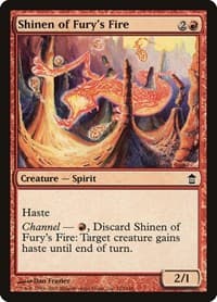 Shinen of Fury's Fire - Saviors of Kamigawa - Magic: The Gathering card