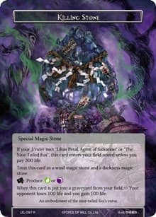 Killing Stone - Legacy Lost - Force of Will card