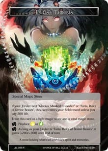 Pricia's Memoria - Legacy Lost - Force of Will card