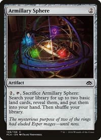 Armillary Sphere - Planechase Anthology - Magic: The Gathering card