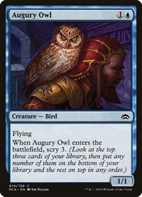 Augury Owl - Planechase Anthology - Magic: The Gathering card