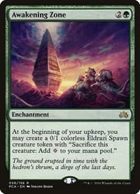 Awakening Zone - Planechase Anthology - Magic: The Gathering card