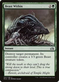 Beast Within - Planechase Anthology - Magic: The Gathering card