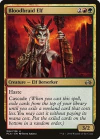 Bloodbraid Elf - Planechase Anthology - Magic: The Gathering card