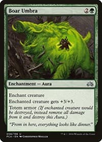 Boar Umbra - Planechase Anthology - Magic: The Gathering card