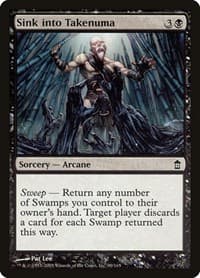 Sink into Takenuma - Saviors of Kamigawa - Magic: The Gathering card