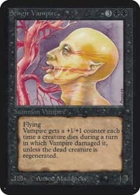 Sengir Vampire - Alpha Edition - Magic: The Gathering card