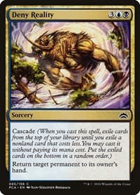 Deny Reality - Planechase Anthology - Magic: The Gathering card