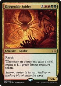 Dragonlair Spider - Planechase Anthology - Magic: The Gathering card