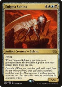 Enigma Sphinx - Planechase Anthology - Magic: The Gathering card