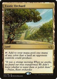 Exotic Orchard - Planechase Anthology - Magic: The Gathering card