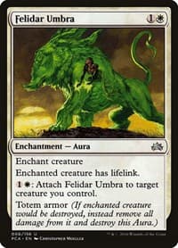 Felidar Umbra - Planechase Anthology - Magic: The Gathering card