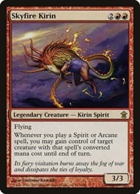 Skyfire Kirin - Saviors of Kamigawa - Magic: The Gathering card