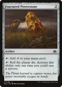 Fractured Powerstone - Planechase Anthology - Magic: The Gathering card