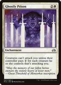 Ghostly Prison - Planechase Anthology - Magic: The Gathering card