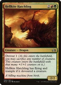 Hellkite Hatchling - Planechase Anthology - Magic: The Gathering card