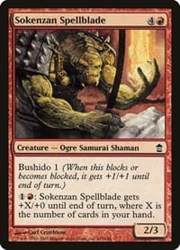 Sokenzan Spellblade - Saviors of Kamigawa - Magic: The Gathering card