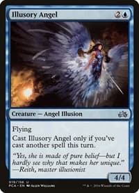 Illusory Angel - Planechase Anthology - Magic: The Gathering card