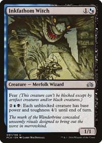Inkfathom Witch - Planechase Anthology - Magic: The Gathering card