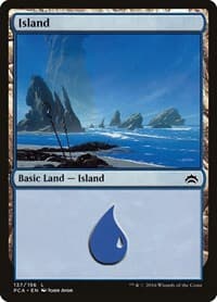 Island (137) - Planechase Anthology - Magic: The Gathering card