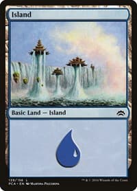 Island (139) - Planechase Anthology - Magic: The Gathering card