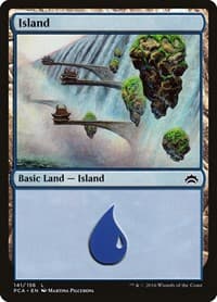 Island (141) - Planechase Anthology - Magic: The Gathering card