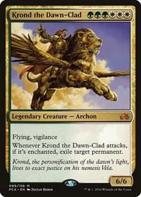 Krond the Dawn-Clad - Planechase Anthology - Magic: The Gathering card