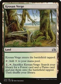 Krosan Verge - Planechase Anthology - Magic: The Gathering card