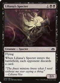 Liliana's Specter - Planechase Anthology - Magic: The Gathering card