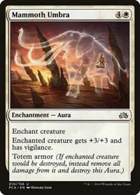 Mammoth Umbra - Planechase Anthology - Magic: The Gathering card